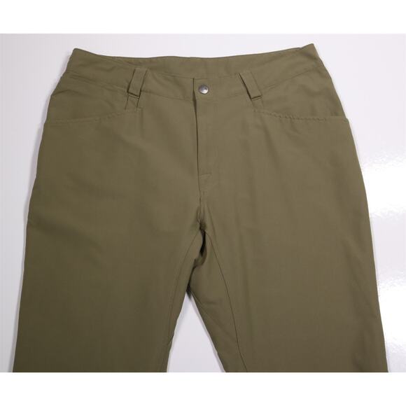 The North Face Mens Olive Green 5 Pocket Performance Hiking Pants 34x31 - Picture 1 of 7